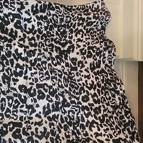 Thakoon Silk Leopard Print Loose Fit Spring Summer Dress - Picture 4 of 7